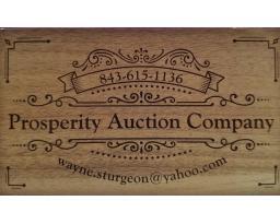 Prosperity Auction Company LLC Firm# 4107