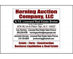 Horning Auction company LLC