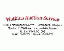 Watkins Auction Service