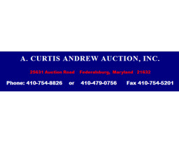 A. Curtis Andrew Auction, Inc