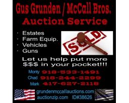 Gus Grunden-McCall Bros. Auctions