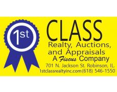 1st Class Realty, Auctions, & Appraisals a Fiscus Company