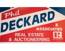 PHIL DECKARD & ASSOCIATES REAL ESTATE & AUCTIONEERING
