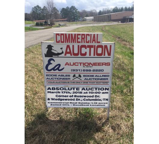 Ea Auctioneers will handle your commercial auction