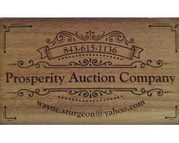 Prosperity Auction Company LLC Firm# 4107